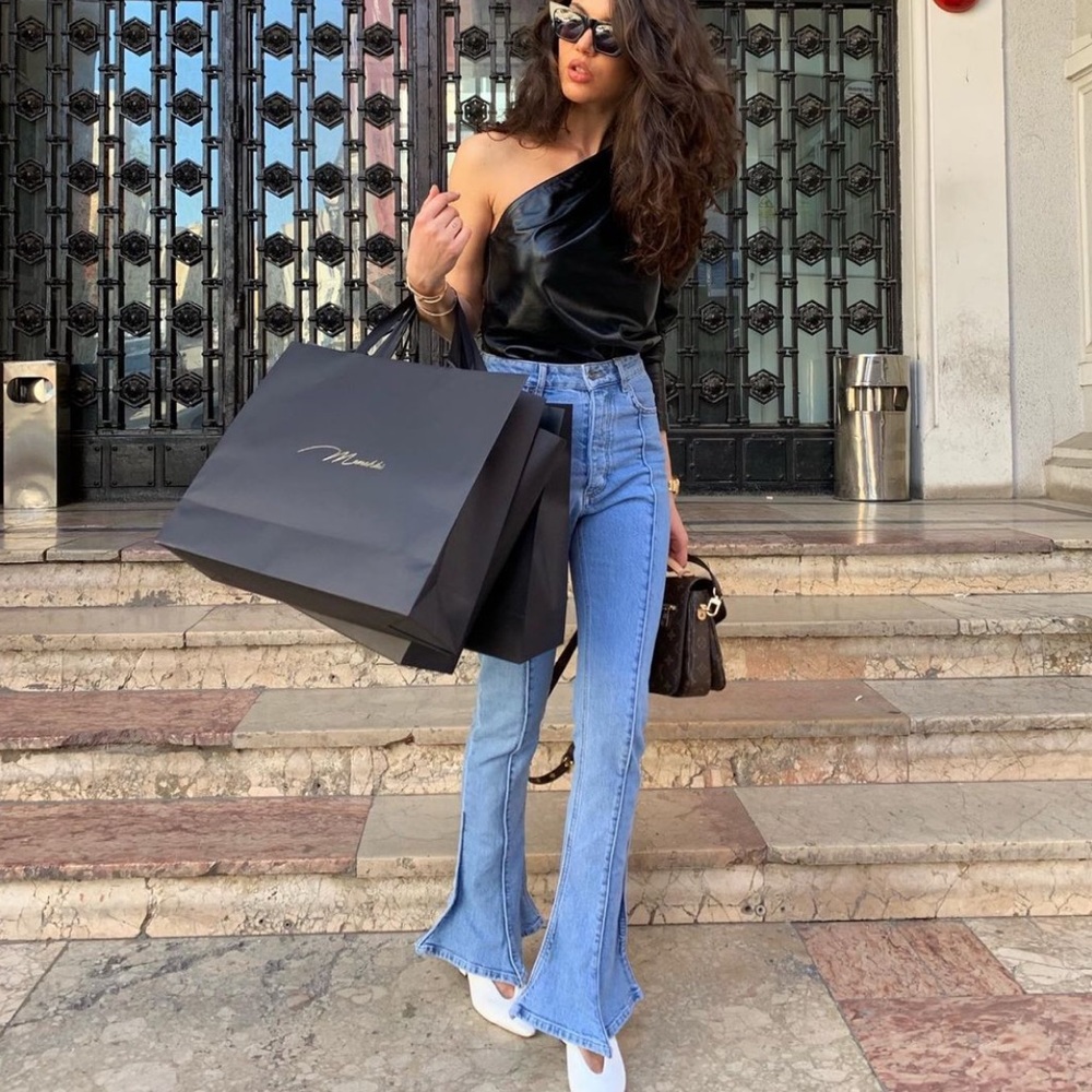 Y project jeans High-Rise Wide Leg Jeans